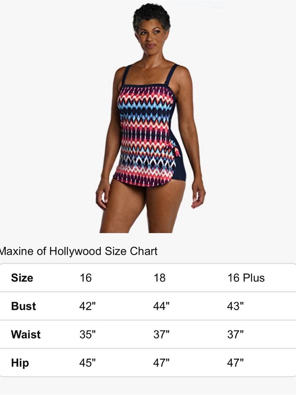 NWT Maxine of Hollywood Bandeau Sarong One Piece 8 - Picture 2 of 13